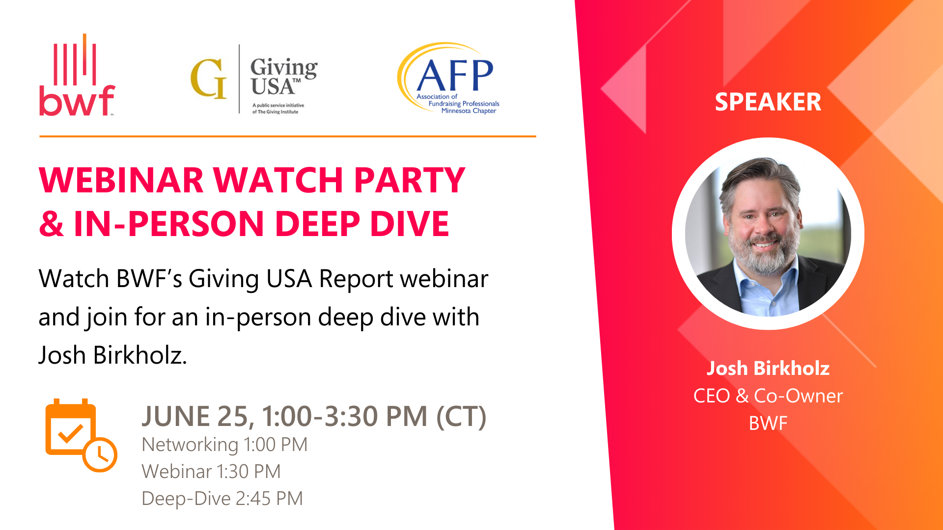 Giving USA Webinar Watch Party & In-Person Deep Dive