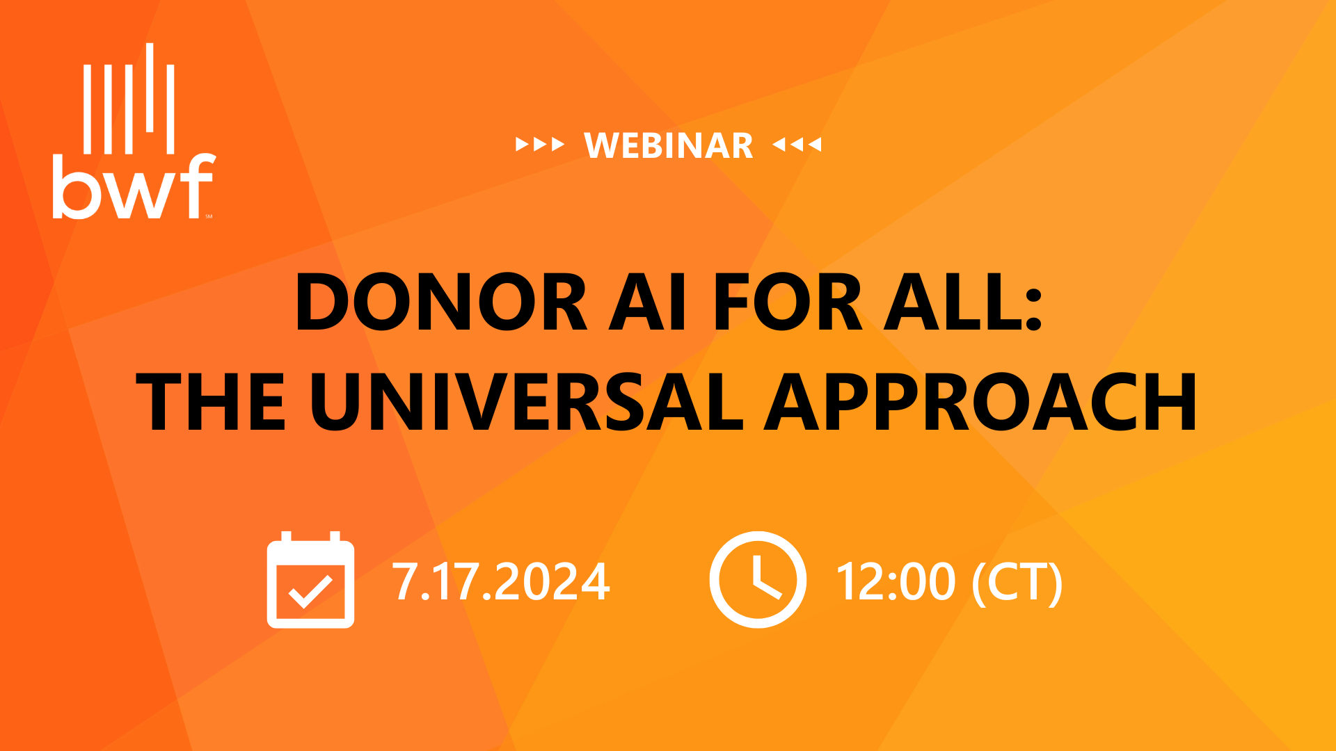 Donor AI for All: The Universal Approach